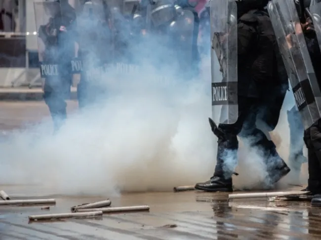 police riot shields